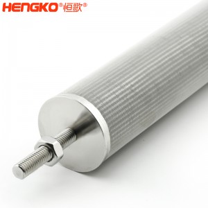 恒歌定制版不銹鋼網濾芯,高強度微米級醫(yī)用不銹鋼網濾筒