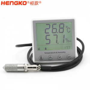 恒歌農(nóng)業(yè)追溯監(jiān)測系統(tǒng)高精準(zhǔn)RS485溫濕度變送器帶露點(diǎn)功能，自動(dòng)化監(jiān)控溫室大棚溫濕度物聯(lián)網(wǎng)方案
