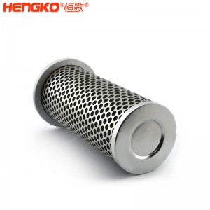 廠家直銷(xiāo)不銹鋼燒結(jié)網(wǎng)濾筒,五層網(wǎng)式過(guò)濾器剛性好可塑性強(qiáng)耐腐蝕