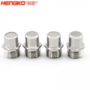 廠家定制有創(chuàng)呼吸機(jī)氣源入口醫(yī)療級(jí)316L不銹鋼過濾器濾芯防塵透氣耐腐蝕，用于呼吸機(jī)