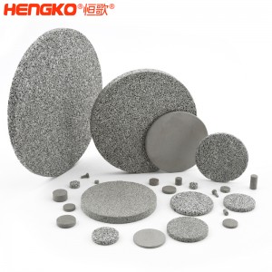 氣體探測器探頭防爆片耐高溫透氣性好，工業(yè)316L不銹鋼傳感器隔火焰隔爆片可定制