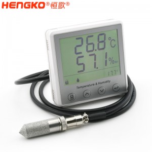 恒歌農(nóng)業(yè)追溯監(jiān)測系統(tǒng)高精準(zhǔn)RS485溫濕度變送器帶露點(diǎn)功能，自動(dòng)化監(jiān)控溫室大棚溫濕度物聯(lián)網(wǎng)方案