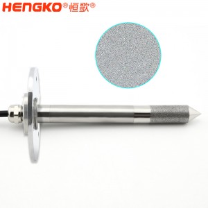恒歌定制透氣溫濕度探頭外殼_316L不銹鋼材質(zhì)抗氧化糧倉溫濕度探頭外殼