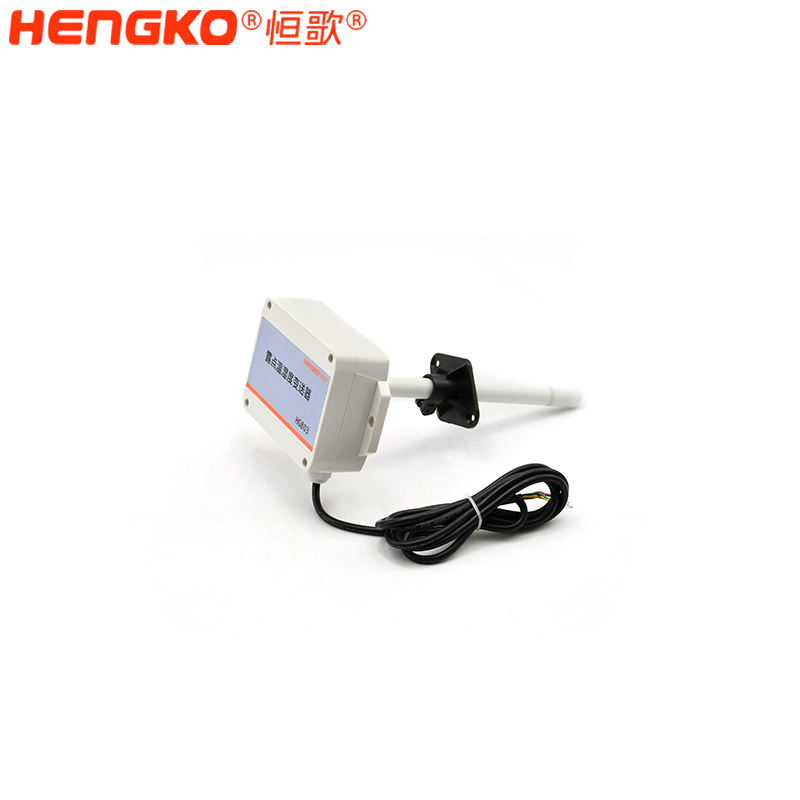 RS485 不銹鋼法蘭探頭 無顯-HG803-3W8P-08管道式溫濕度變送器廠家 Featured Image