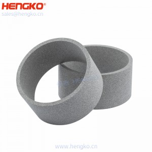 恒歌加工燒結(jié)多孔金屬不銹鋼濾管_高強度耐腐蝕氣液體過濾濾芯