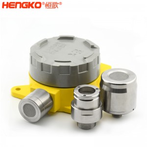 恒歌氣體檢測儀連續(xù)在線檢測(無顯示)信號輸出4-20mA適用于電化學(xué)氯氣