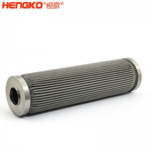 廠家直銷不銹鋼燒結(jié)多層絲網(wǎng)濾芯耐腐蝕易清洗，用于制藥化工