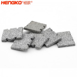 工廠直銷微米燒結(jié)粉末金屬316L不銹鋼濾板 液體油過(guò)濾系統(tǒng)用