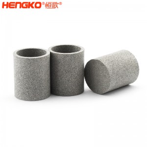 廠家生產(chǎn)多尺寸不銹鋼粉末燒結(jié)濾筒，堅固耐用壽命長用于流量控制和均布