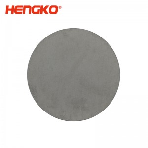 燒結不銹鋼過濾片防塵防爆透氣，廠家直銷微納米級多孔金屬濾芯