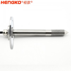 恒歌定制透氣溫濕度探頭外殼_316L不銹鋼材質(zhì)抗氧化糧倉溫濕度探頭外殼
