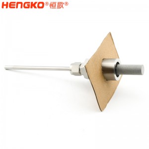 恒歌直供高品質(zhì)氣體取樣探頭_抽檢口煙囪精細試樣用氣體采樣探頭