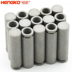 濾芯廠(chǎng)家定制微米級(jí)燒結(jié)多孔粉末金屬不銹鋼濾管耐腐蝕 水處理應(yīng)用