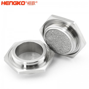 廠家定制生產(chǎn)呼吸機(jī)氧氣體阻流過(guò)濾器醫(yī)療級(jí)316L不銹鋼過(guò)濾器配件